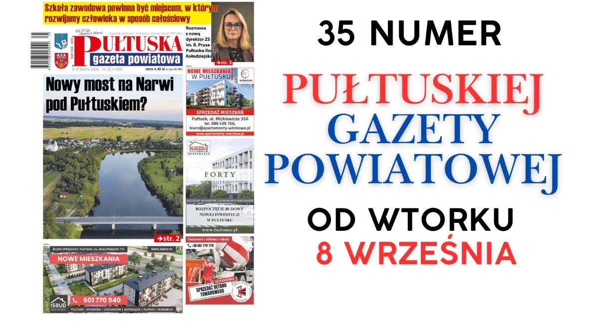 W 35 numerze Pułtuskiej Gazety Powiatowej