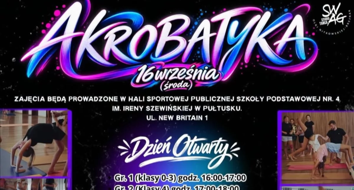 Akrobatyka w Pułtusku!