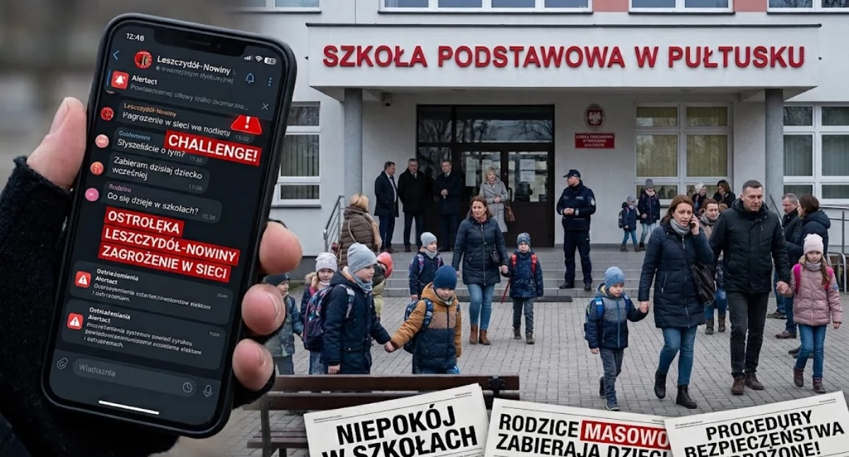 Bezpieczeństwo, Spokój czujność weryfikacja faktów Dyrektorzy pułtuskich szkół atakach regionie - zdjęcie, fotografia