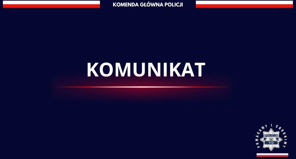 Komunikat, Zatrzymania całodobowy monitoring sieci Kolejne niepokojące doniesienia Komunikat - zdjęcie, fotografia