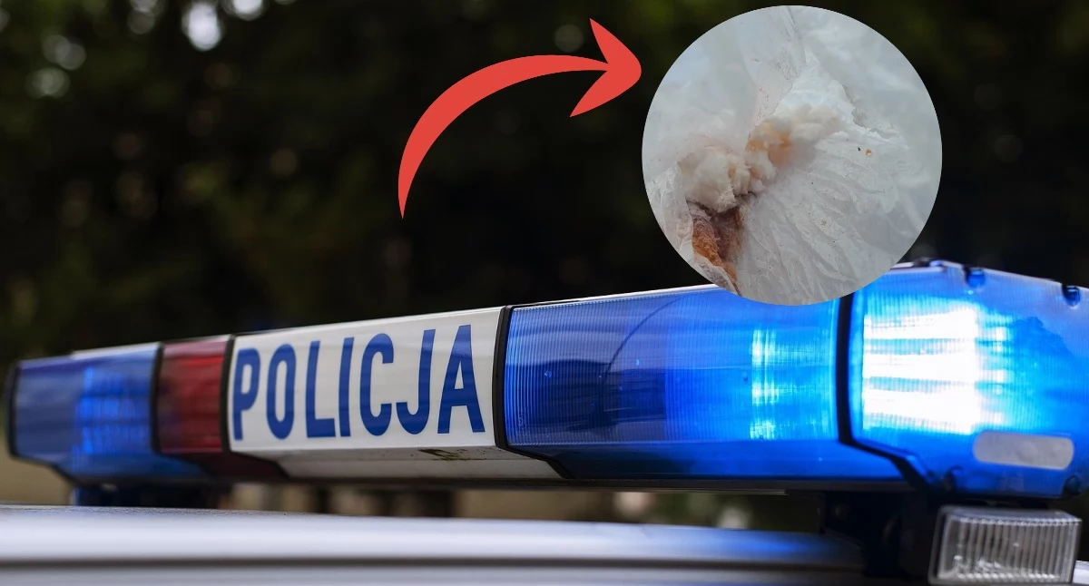 Amfetamina w skarpetce. Nerwowe zachowanie zdradziło 37-latka