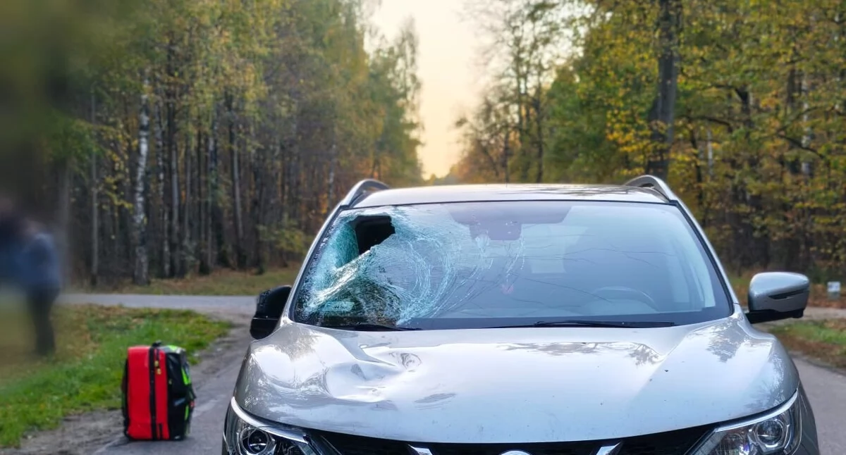 Ku przestrodze: 14-letni rowerzysta wjechał pod koła Nissana. LPR w akcji, sprawa w sądzie rodzinnym