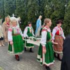 Członkinie Koła podczas Jarmarku Wielkanocnego w Pułtusku w 2023 roku