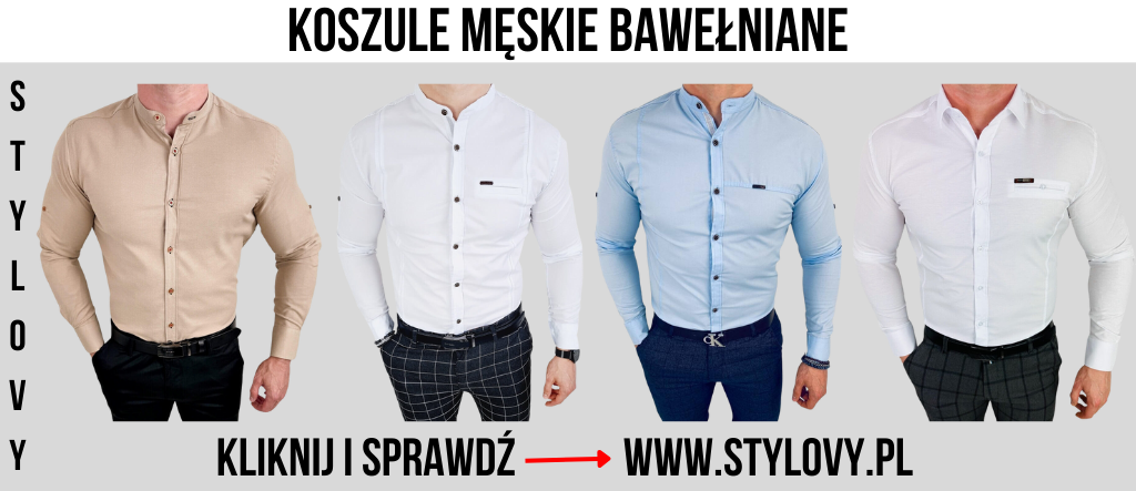 męskie koszule bawełniane