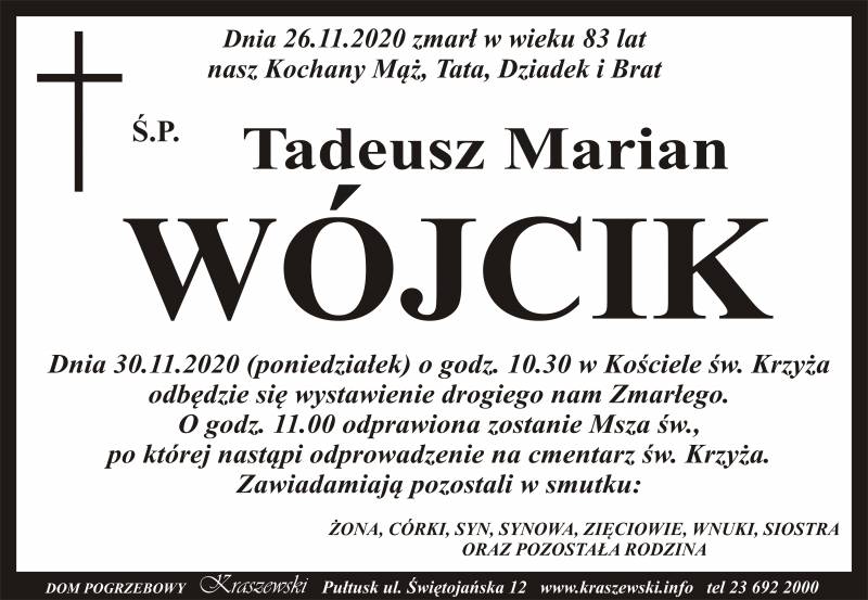 Tadeusz Marian Wójcik