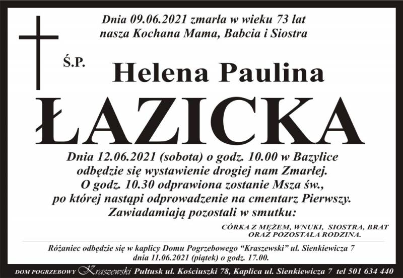 Helena Paulina Łazicka