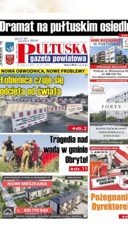 W 35. numerze Pułtuskiej Gazety Powiatowej