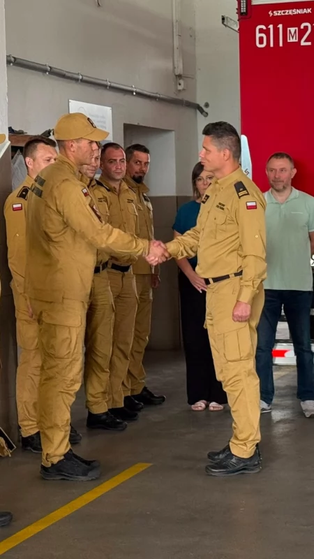Nowy oficer zasila szeregi pułtuskich strażaków