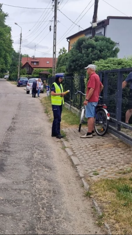  Bezpieczeństwo na dwóch kółkach. Pułtuska policja podsumowała akcję „Bezpieczny przejazd rowerowy”