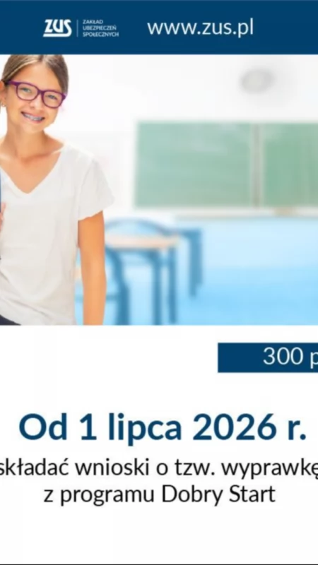 Od 1 lipca można składać wnioski o wyprawkę szkolną