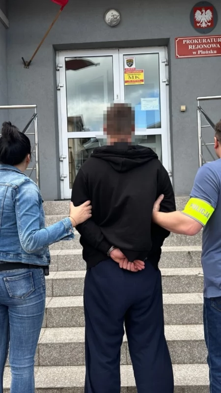 U sąsiadów. Narkotyki ukryte w lesie, w starym telewizorze. 22-latek wpadł w ręce kryminalnych