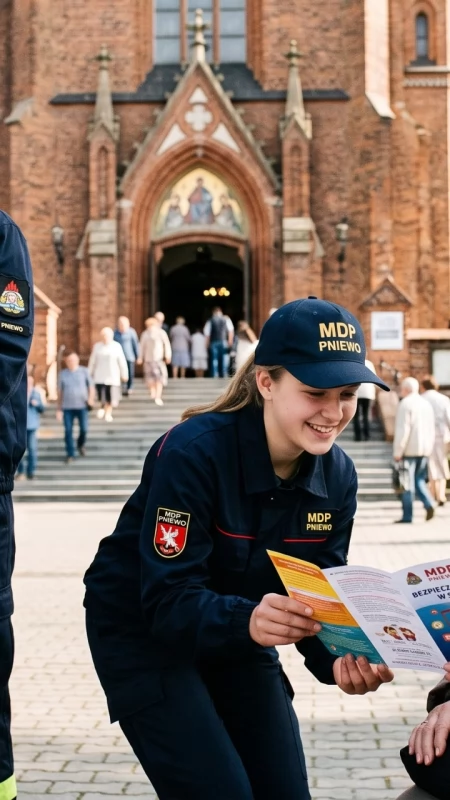 Młodzi strażacy z Pniewa gaszą... cyfrowe pożary! Wyjątkowa akcja dla seniorów