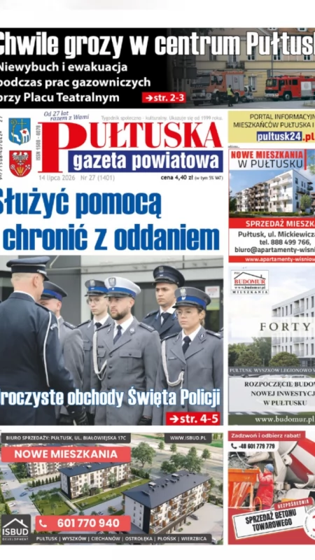  W 37 numerze numerze Pułtuskiej Gazety Powiatowej
