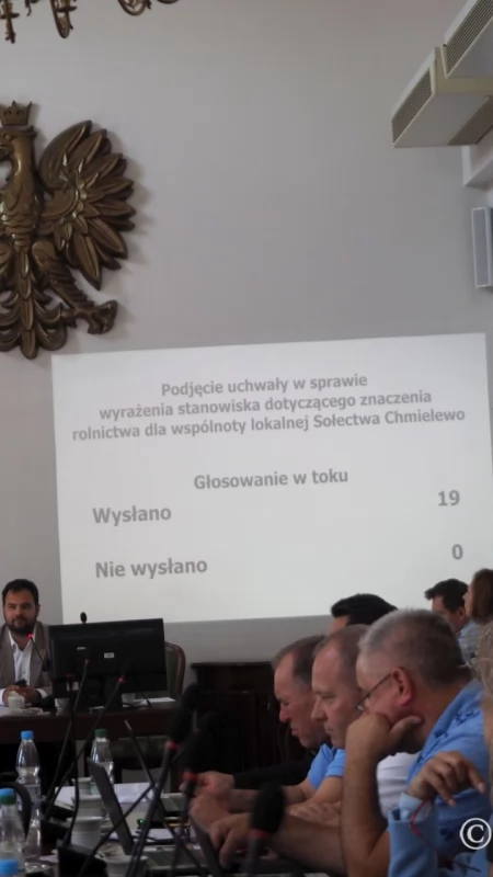 Radni jednogłośnie za mieszkańcami Chmielewa