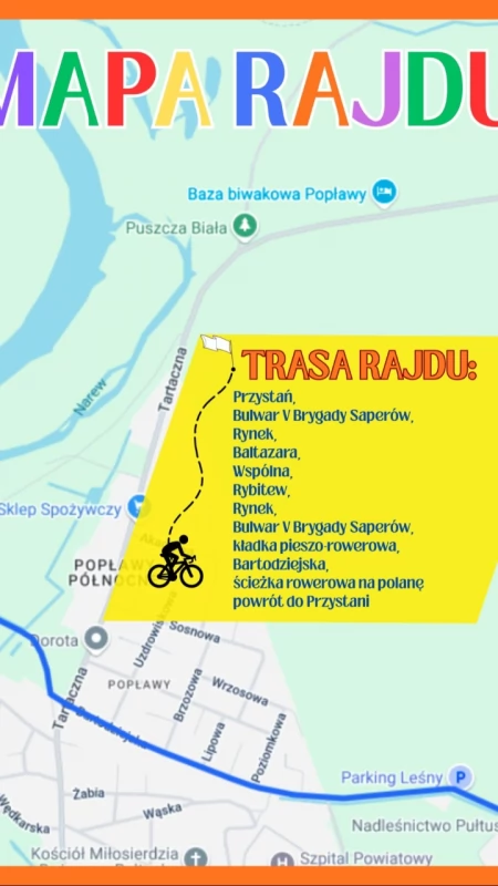 Aktywny weekend w Pułtusku! Nadchodzi II Rodzinny Rajd Rowerowy