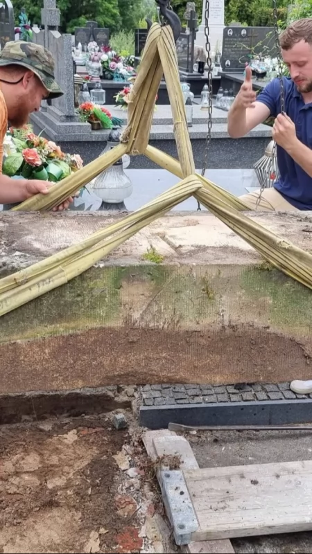 Rozpoczął się remont wyjątkowego nagrobka z XIX wieku