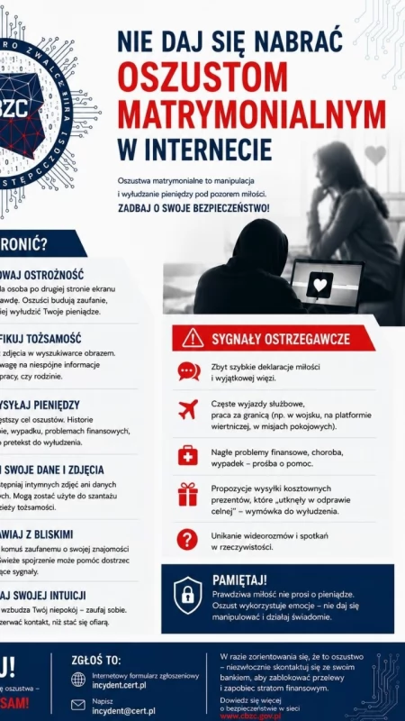 Wirtualna miłość, czy prawdziwe oszustwo? Nie daj się zwieść internetowym amantom!