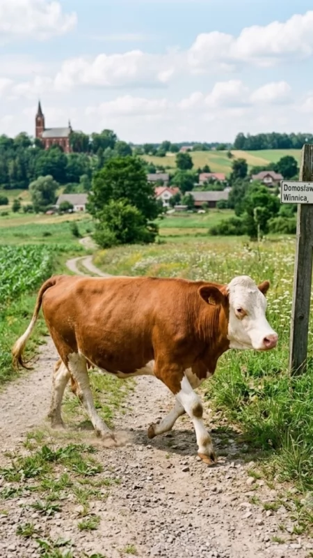 Zaginęła rogata dusza! O pomoc prosi... parafia!