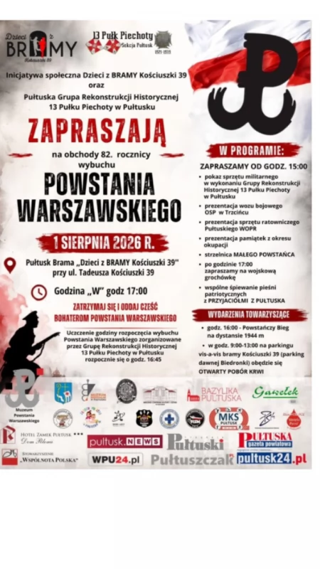 Pamięć i pomoc – wyjątkowa sobota w Pułtusku 