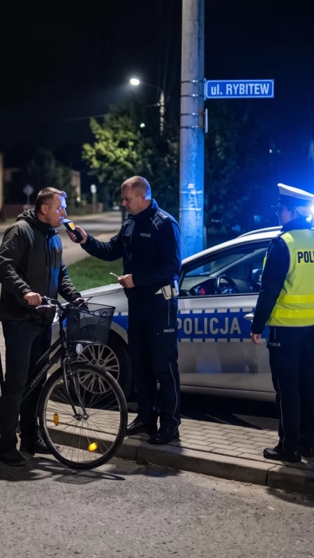 Zatrzymany na Rybitwi. Nocna kontrola zakończy się w sądzie