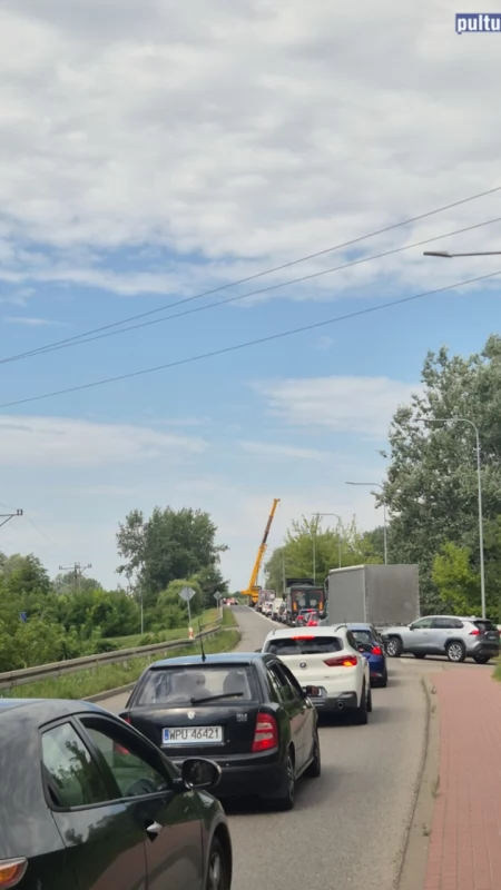 Korki na moście nie tylko dziś!