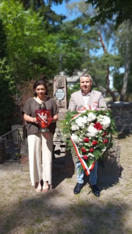 Pamięć o bohaterach wojny polsko-bolszewickiej. Władze Gminy Obryte oddały hołd poległym w Sadykrzu