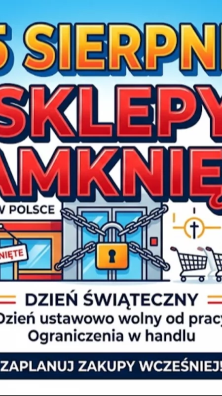 Chleb, mleko... kup dzisiaj. Jutro sklepy zamknięte!