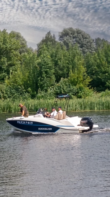 Wodny patrol zatrzymał 36-latka z narkotykami
