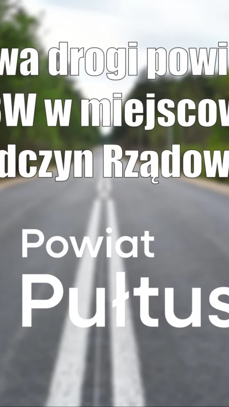 Rusza rozbudowa drogi powiatowej w Gładczynie Rządowym