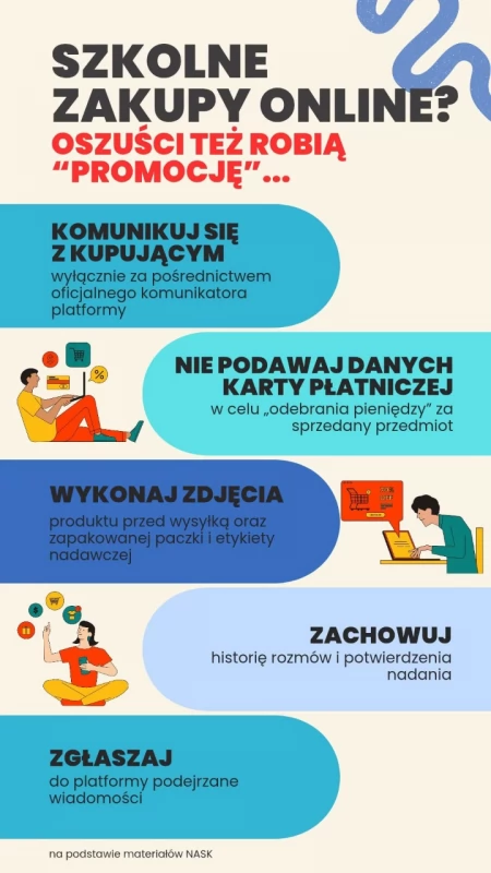 Plecak, zeszyty i… wyczyszczone konto. Jak nie dać się oszukać przy zakupie szkolnej wyprawki