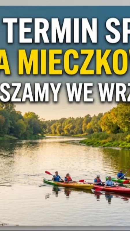 Nowy termin Spływu im. Pawła Mieczkowskiego! Zapraszamy we wrześniu