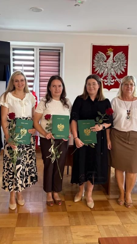 Kolejny krok w karierze pedagogicznej. Nowi nauczyciele mianowani w gminie Pokrzywnica