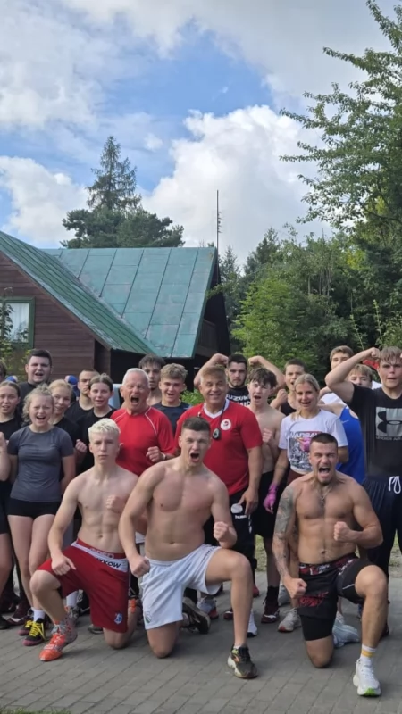 Kadra przygotowuje się w Mikoszewie 