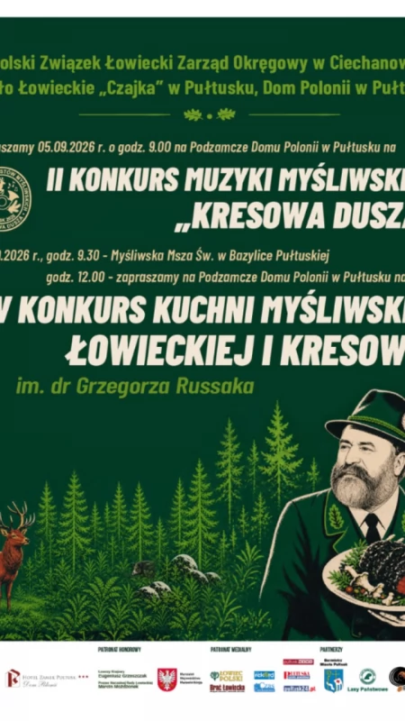 Co w lesie piszczy?... A co będzie się działo w najbliższy weekend na Podzamczu Domu Polonii w Pułtusku?