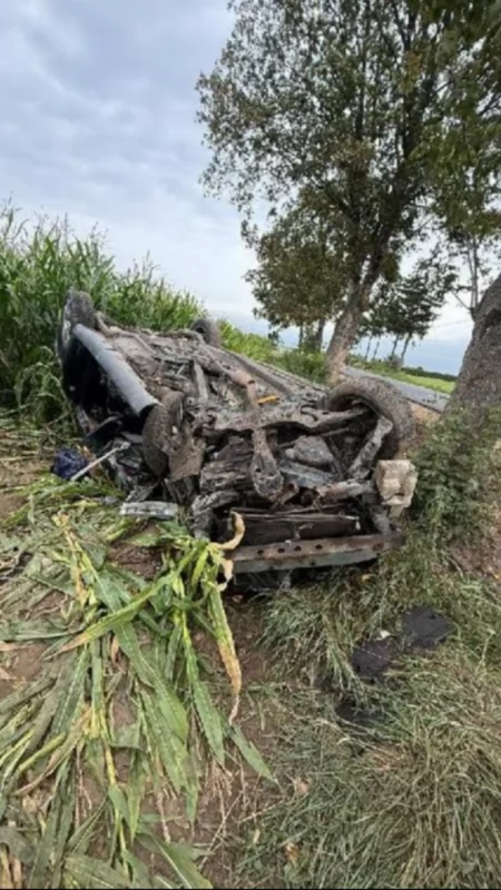 Tragiczny wypadek w gminie Gzy. Nie żyje 57-letnia kobieta