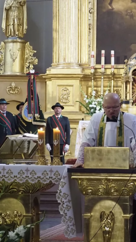 Myśliwska Msza Św. w bazylice
