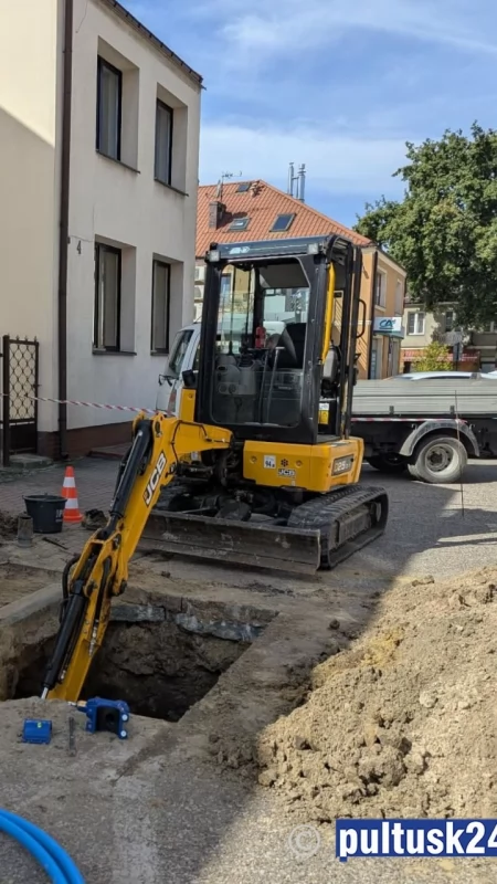  Kotlarska i niewielki odcinek Świętojańskiej bez wody. Awaria jest już usuwana