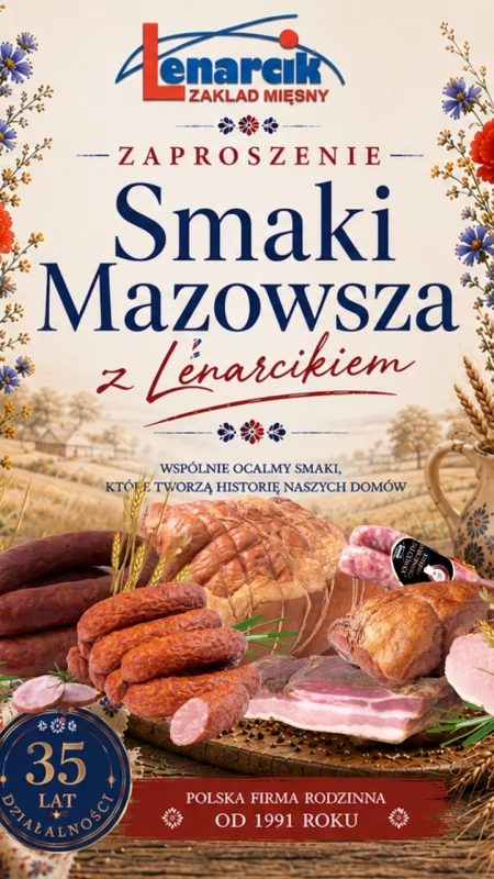  „Smaki Mazowsza z Lenarcikiem”. Wyjątkowy projekt dla Kół Gospodyń Wiejskich i zapowiedź Mazowieckiej Księgi Smaków