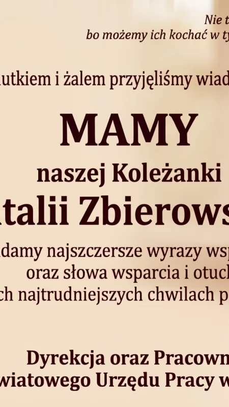 Kondolencje 