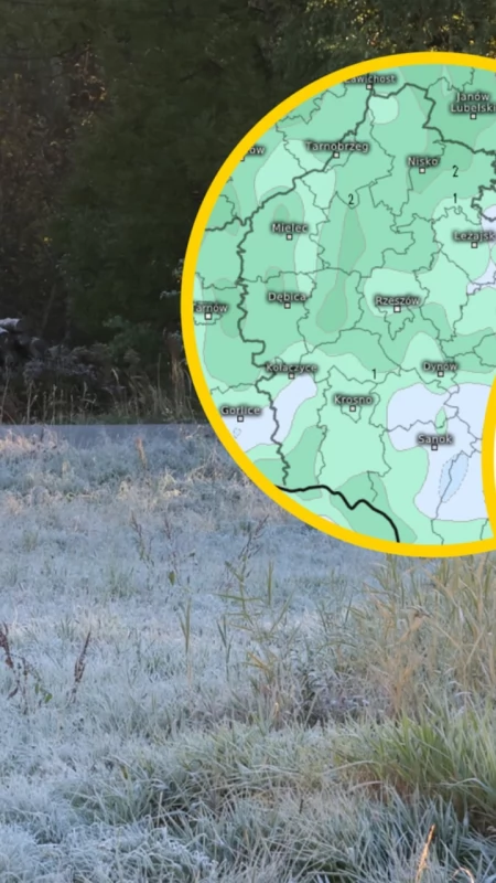 Zimny początek tygodnia w Polsce. Przymrozki i spadki temperatury poniżej zera 