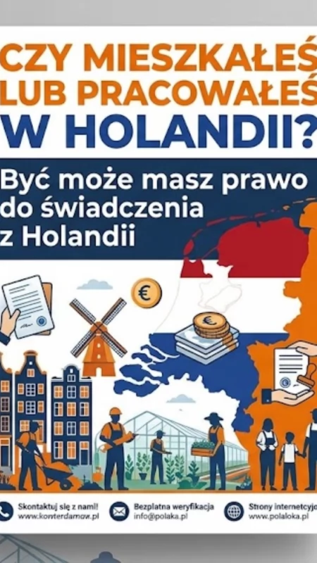 Holenderska emerytura dla Polaków: Eksperci SVB i ZUS odpowiedzą na pytania w Warszawie