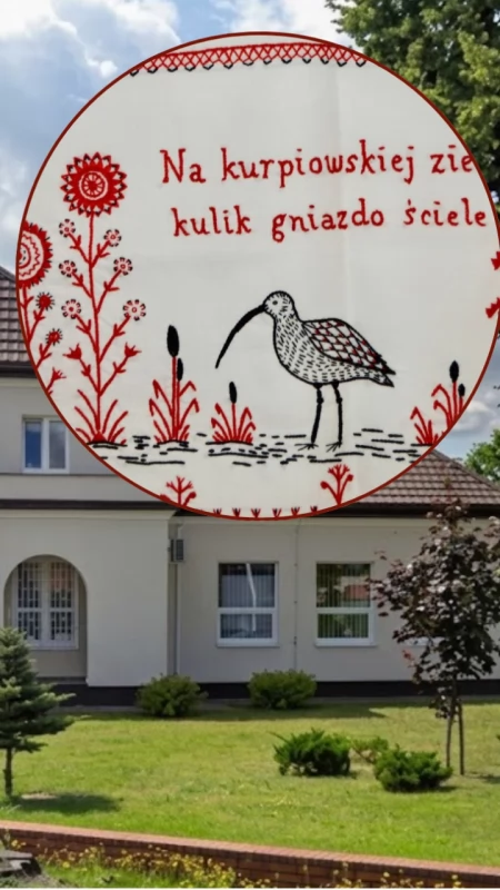 Kto kulika uszanuje, temu szczęście dopisuje. Niezwykła aukcja haftu kurpiowskiego w Rząśniku