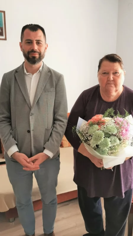 Wyjątkowy jubileusz w gminie Obryte. Pani Krystyna świętuje 80. urodziny
