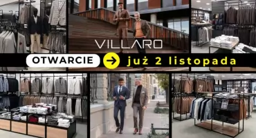 Moda Męska VILLARO w Pułtusku – wielkie otwarcie już 2 listopada!