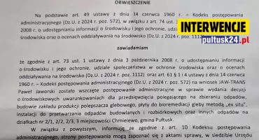 W Chmielewie ma powstać zakład przetwarzania odpadów. Mieszkańcy są przeciw!