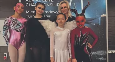 Międzynarodowy Turniej Aerial Elite Chempionschip z udziałem zawodniczek KS Semniramida