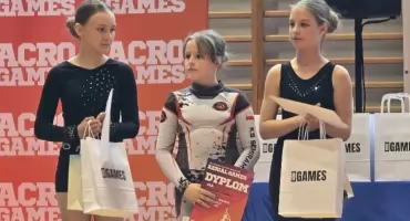 Trzy złota, jeden brąz! Aerialowe Semiramidki ostatni raz w tym sezonie rywalizowały na arenie Aerial Games w Tłuszczu