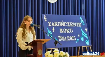 Zakończenie roku szkolnego w Liceum Ogólnokształcącym im. Piotra Skargi w Pułtusku
