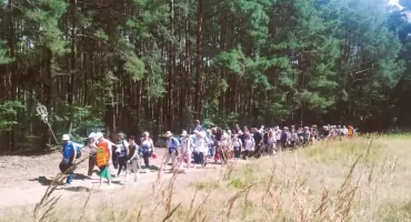 Pielgrzymi z Pułtuska w drodze na Jasną Górę - wyruszyła 44. PPDP