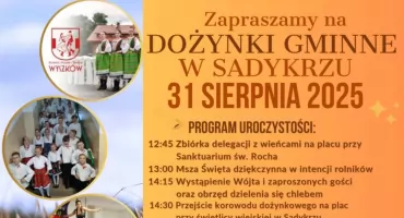 Dożynki gminy Obryte w tym roku w Sadykrzu 